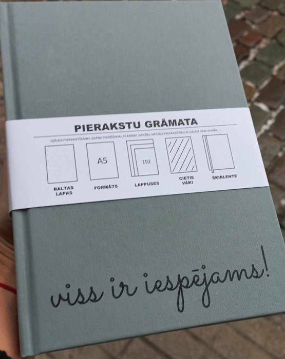 Pierakstu grāmata ''Viss ir iespējams!''